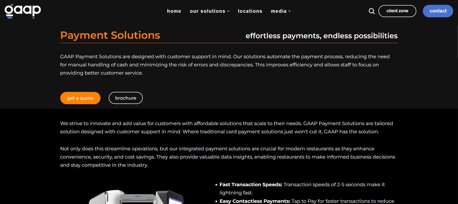 payment-solutions - GAAP Point-of-Sale